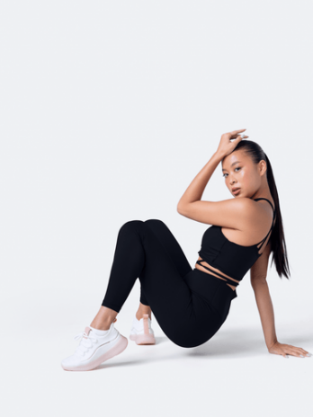 Jet Black â…ž Leggings