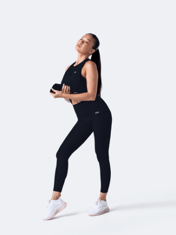 Jet Black â…ž Leggings