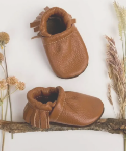 Starry Knight Sienna Leather Moccasins